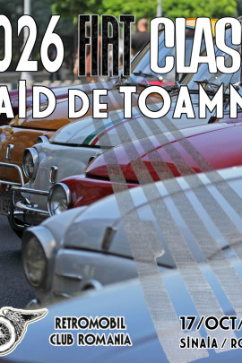 Raidul de toamna Fiat Clasic 2026